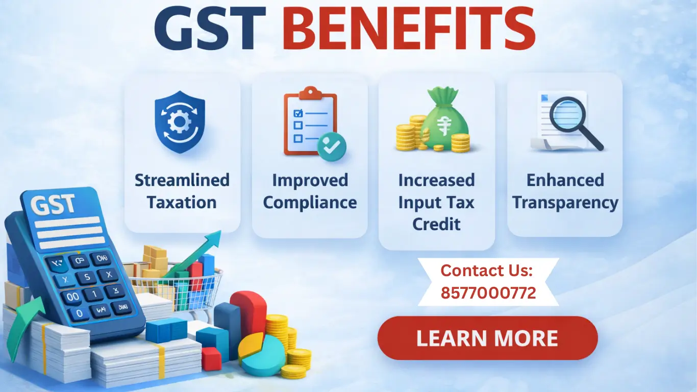 Top 10 Advantages of GST (Goods and Services Tax) in India